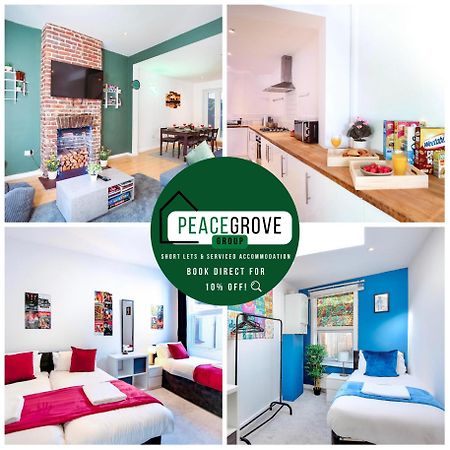 Three Bedroom House By Peacegrove Homes Short Lets & Serviced Accommodation Brighton With Free Wifi & Pet Friendly Kültér fotó